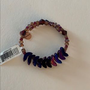 Alex and Ani Vintage 66 Deity Wrap Dark Orchid